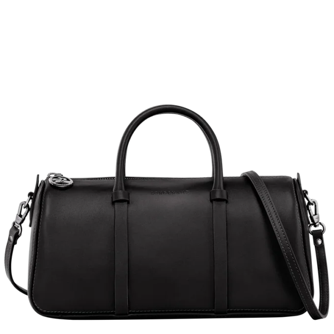 Schwarz – Lederhandtasche Daylong M