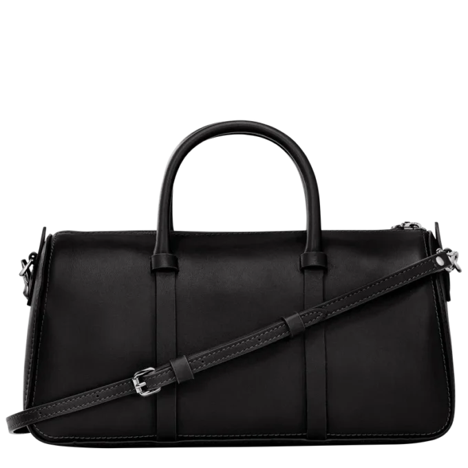 Schwarz – Lederhandtasche Daylong M
