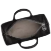 Schwarz – Lederhandtasche Daylong M