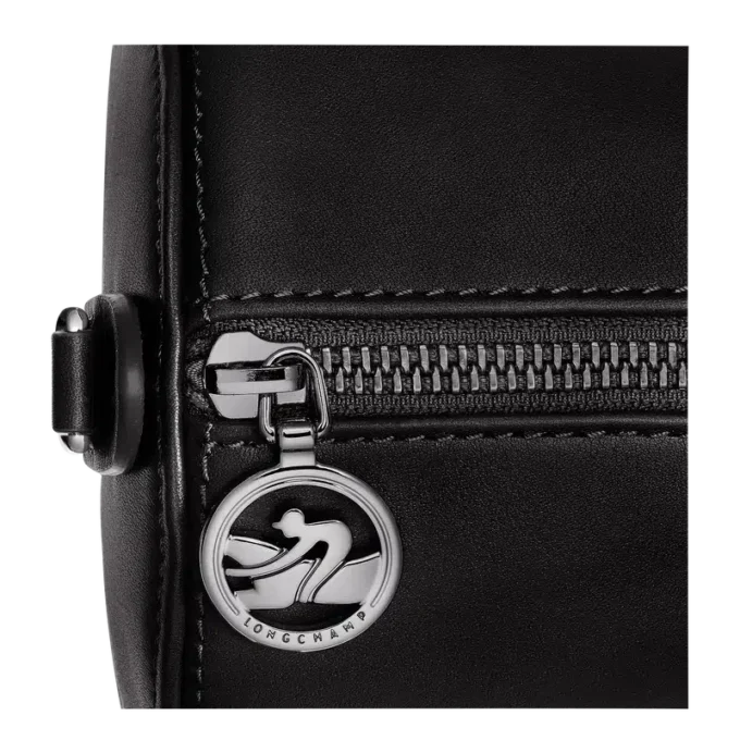 Schwarz – Lederhandtasche Daylong M