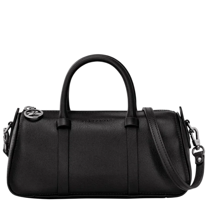 Schwarz – Lederhandtasche Daylong S