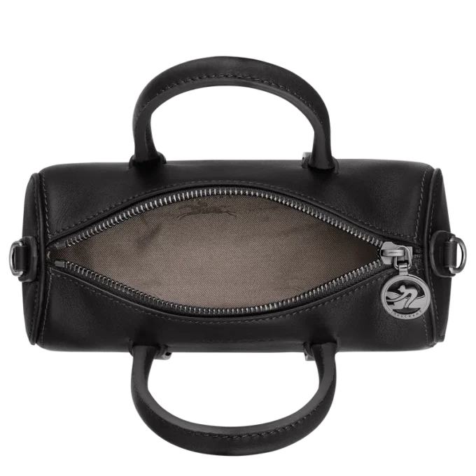 Schwarz – Lederhandtasche Daylong S