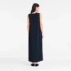 Schwarz – Playsuit aus Krepp