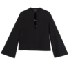Schwarz – Popeline-Hemd