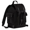 Schwarz – Rucksack Boxford aus recyceltem Canvas