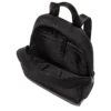 Schwarz – Rucksack Boxford aus recyceltem Canvas