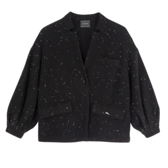 Schwarz – Strick-Kimonojacke