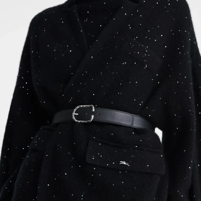 Schwarz – Strick-Kimonojacke Schwarz – Strick-Kimonojacke