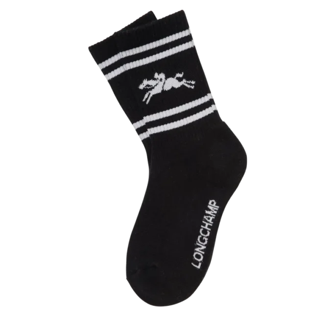 Schwarz – Strick-Socken Schwarz – Strick-Socken