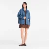 Slate – Überfärbte Baumwolljacke Slate – Überfärbte Baumwolljacke