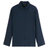 Tintenblau – Krepphemd Tintenblau – Krepphemd