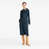 Tintenblau – Kreppkleid Tintenblau – Kreppkleid