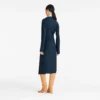 Tintenblau – Kreppkleid Tintenblau – Kreppkleid