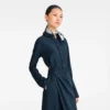 Tintenblau – Kreppkleid Tintenblau – Kreppkleid