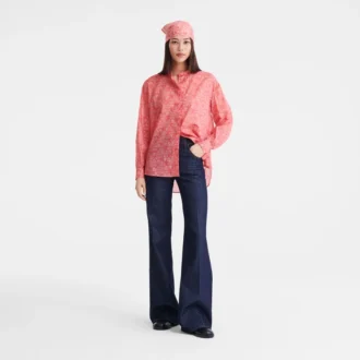 Tomato – Bedrucktes Voile-Hemd