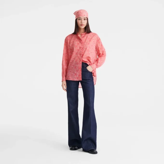 Tomato – Bedrucktes Voile-Hemd Tomato – Bedrucktes Voile-Hemd