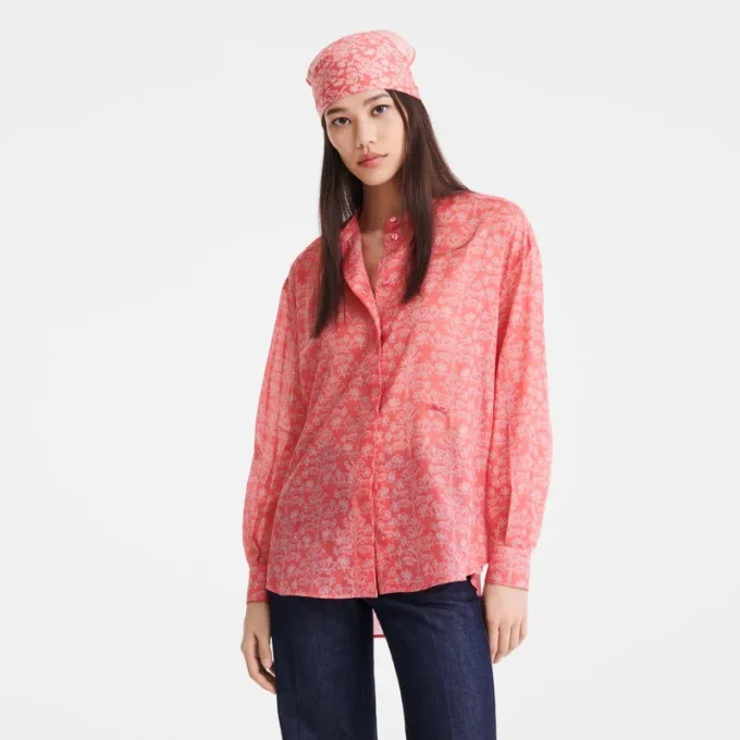 Tomato – Bedrucktes Voile-Hemd Tomato – Bedrucktes Voile-Hemd