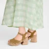 Walnut – Leder-Sandalen La Cigale