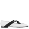 Weiß – Ballerinas aus Leder Weiß – Ballerinas aus Leder