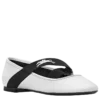 Weiß – Ballerinas aus Leder Weiß – Ballerinas aus Leder