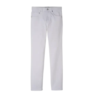 Weiß – Gabardine-Hose
