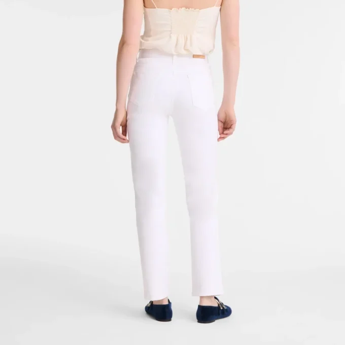 Weiß – Gabardine-Hose Weiß – Gabardine-Hose