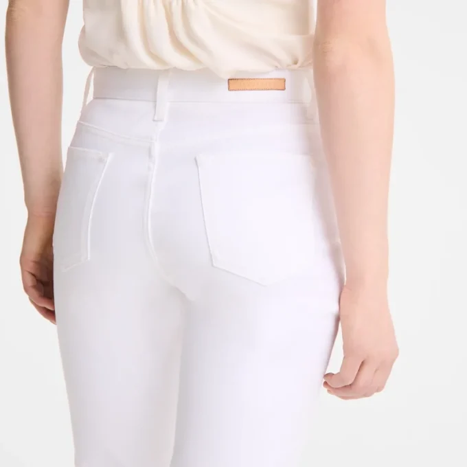 Weiß – Gabardine-Hose Weiß – Gabardine-Hose