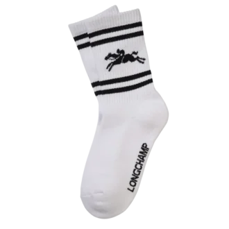 Weiß – Strick-Socken
