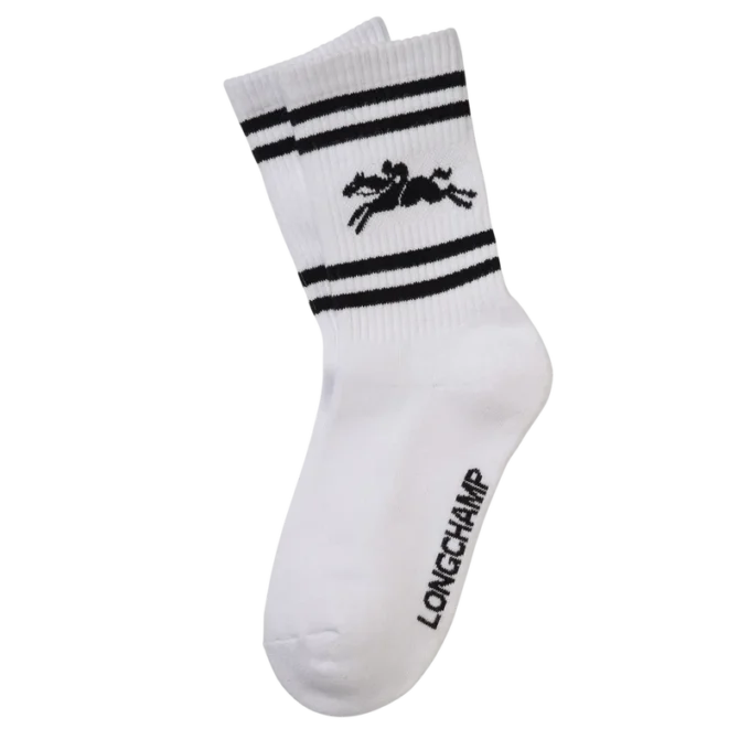 Weiß – Strick-Socken Weiß – Strick-Socken