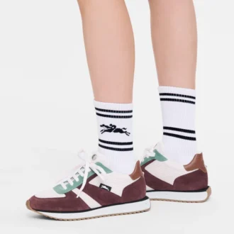 Weiß – Strick-Socken