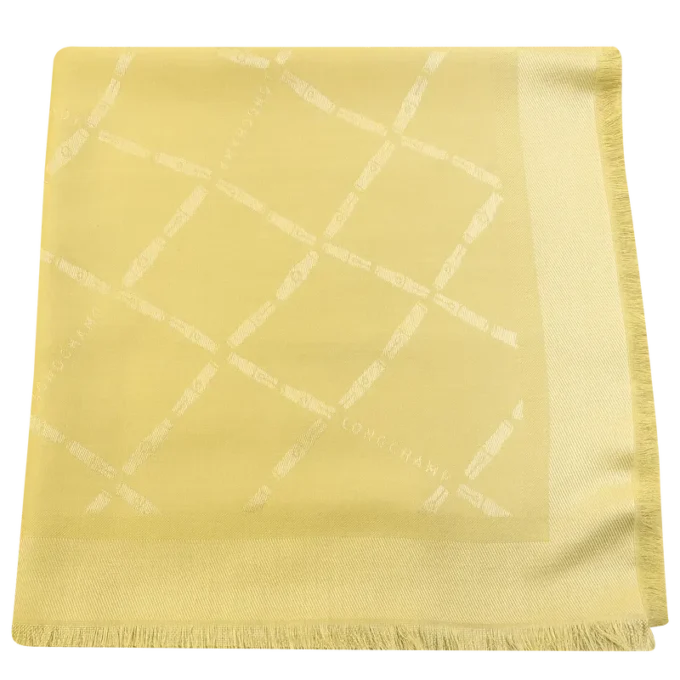 Yellow Chick – Seidenmischung Le Roseau Schal